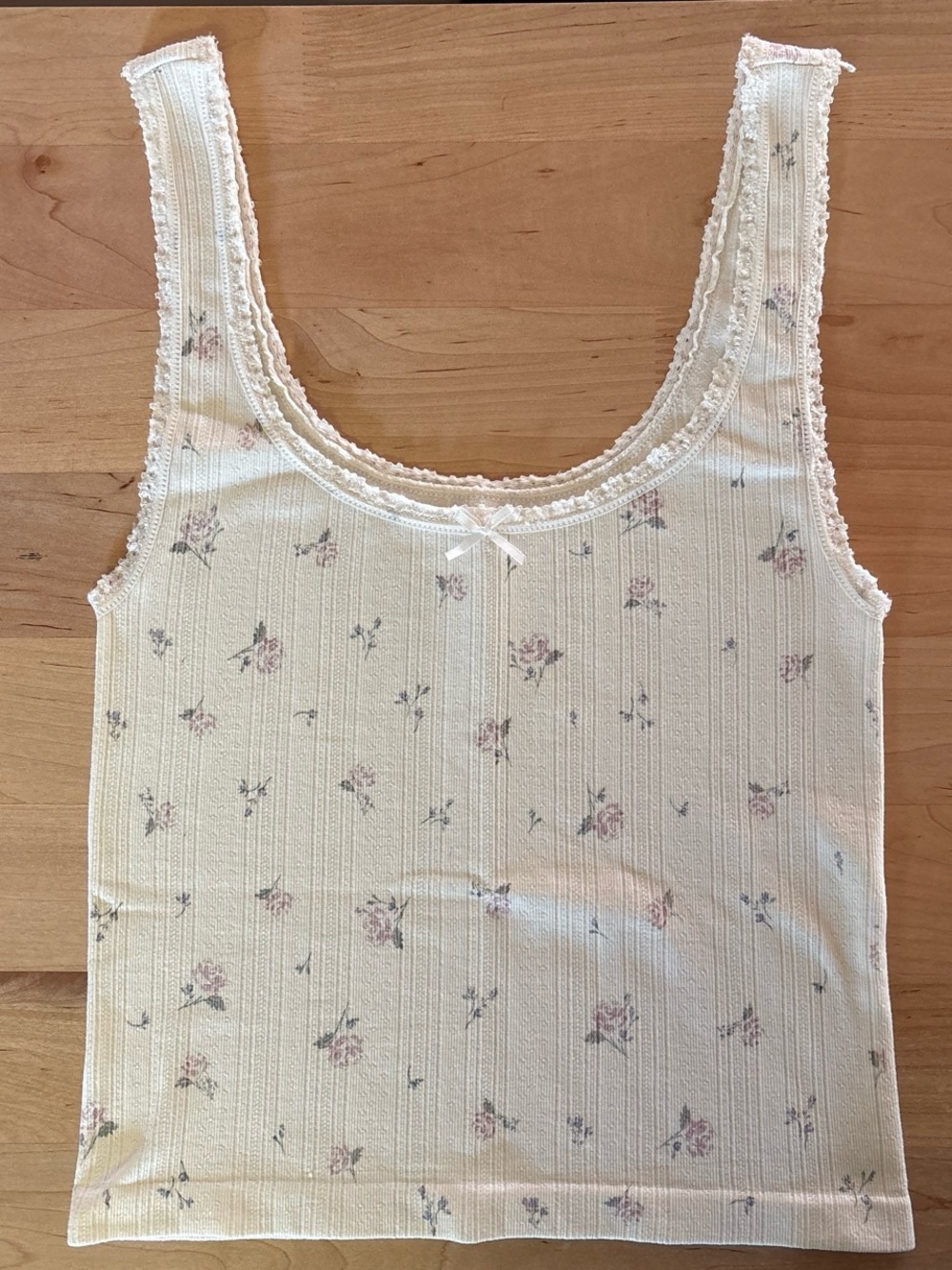 Ragstock floral tank top
